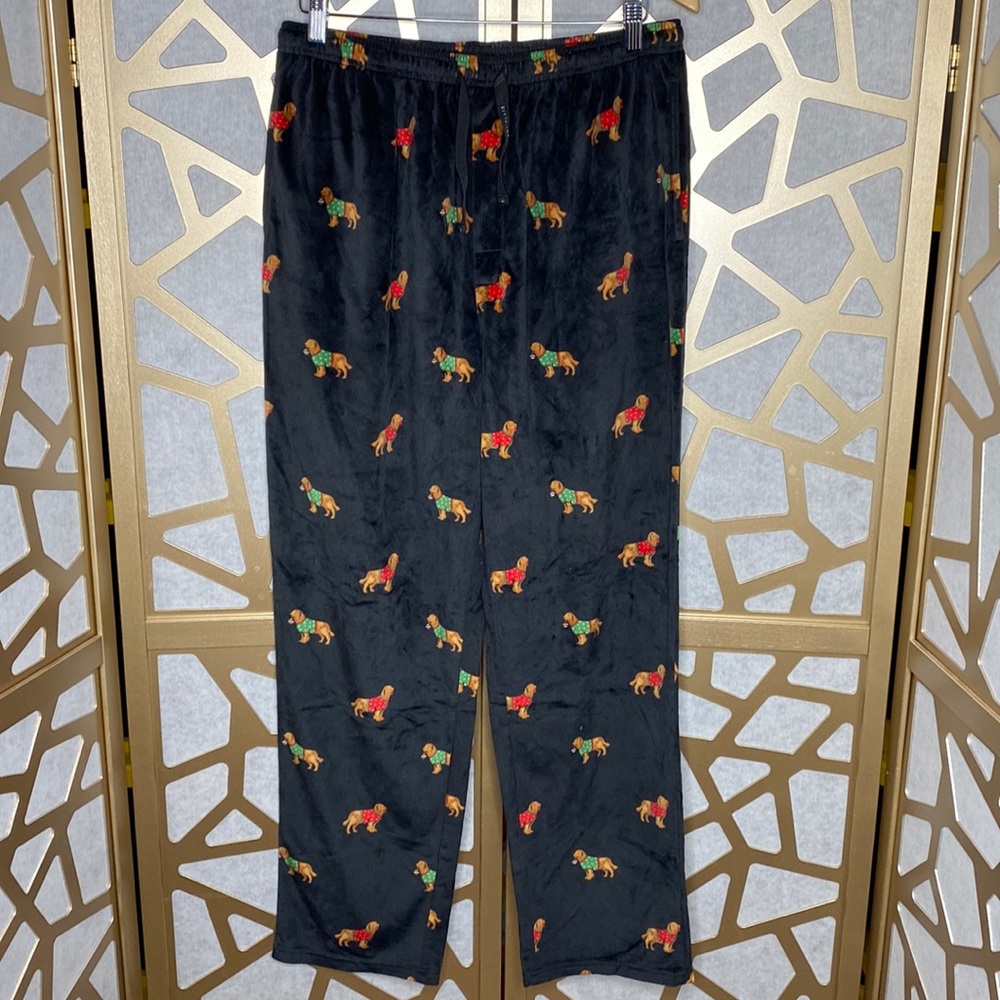 Perry Ellis Dog Print Pajamas